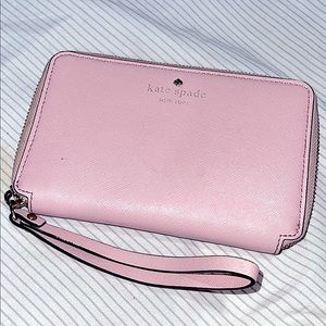 Kate Spade Bubblegum Pink Wristlet